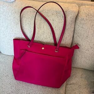 kate spade Hot Pink Nylon Tote